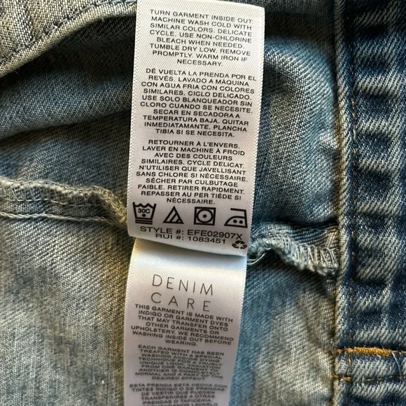 Kensie Jeans Vintageluxe Denim Vest - Picture 8 of 8